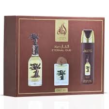 Lattafa Pride Eternal Oud Gift Set (3 in 1, with free gift)